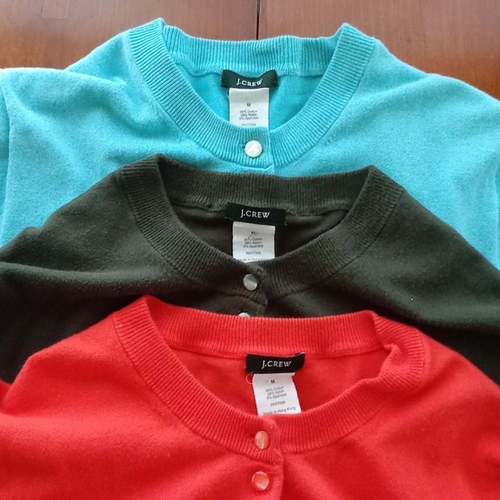 J. Crew Jackie Cardigans